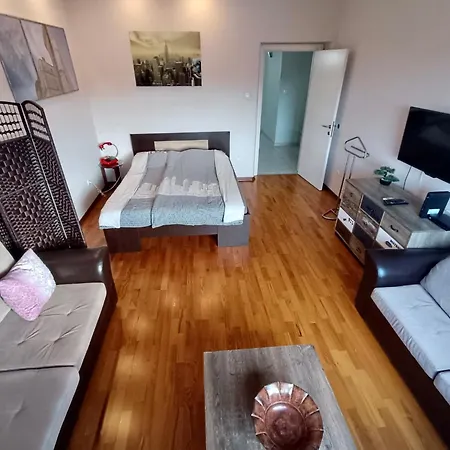 公寓 Central City Apartments 贝尔格莱德